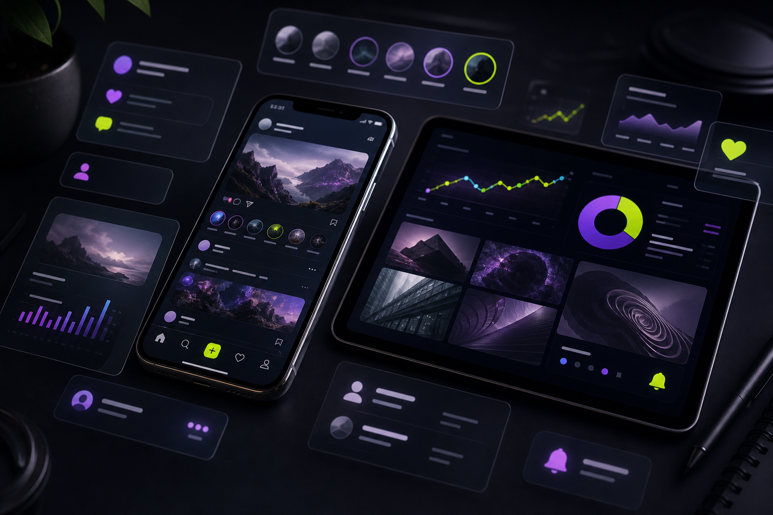 Social media publishing dashboard
